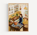 Kitchen cosiness - giclée print
