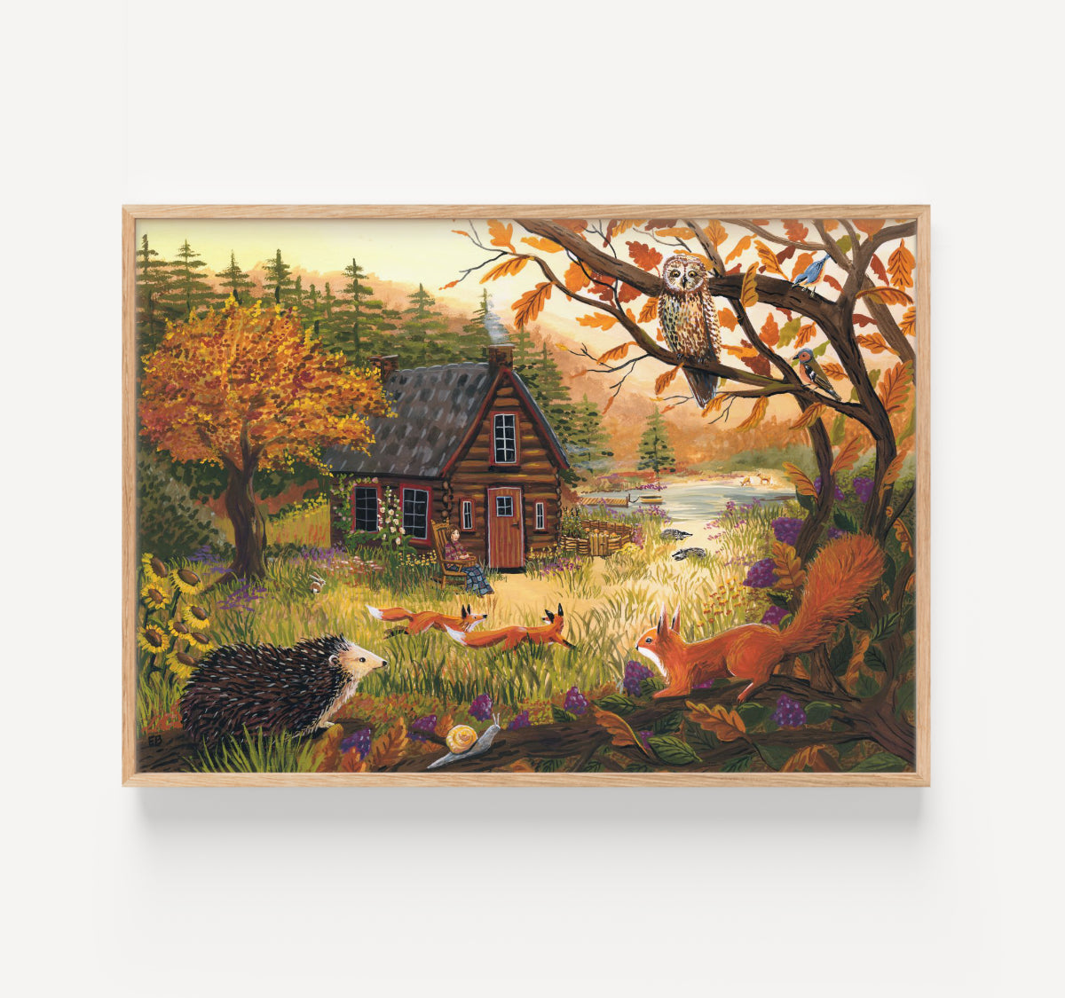 Cosy moment - giclée print