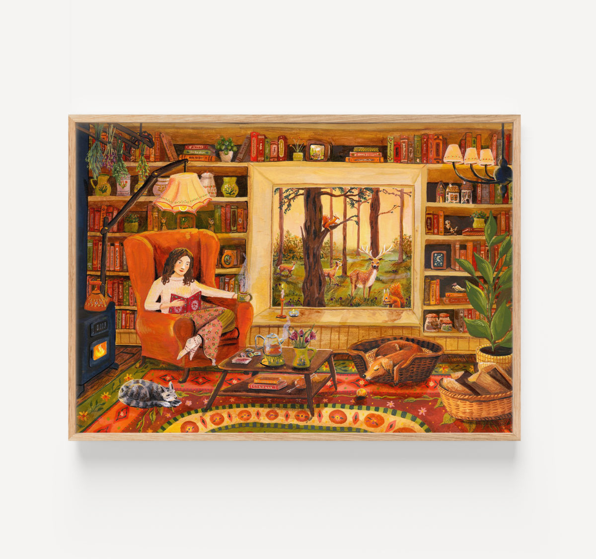 Cosy self care - giclée print