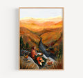 Autumn picnic - giclée print