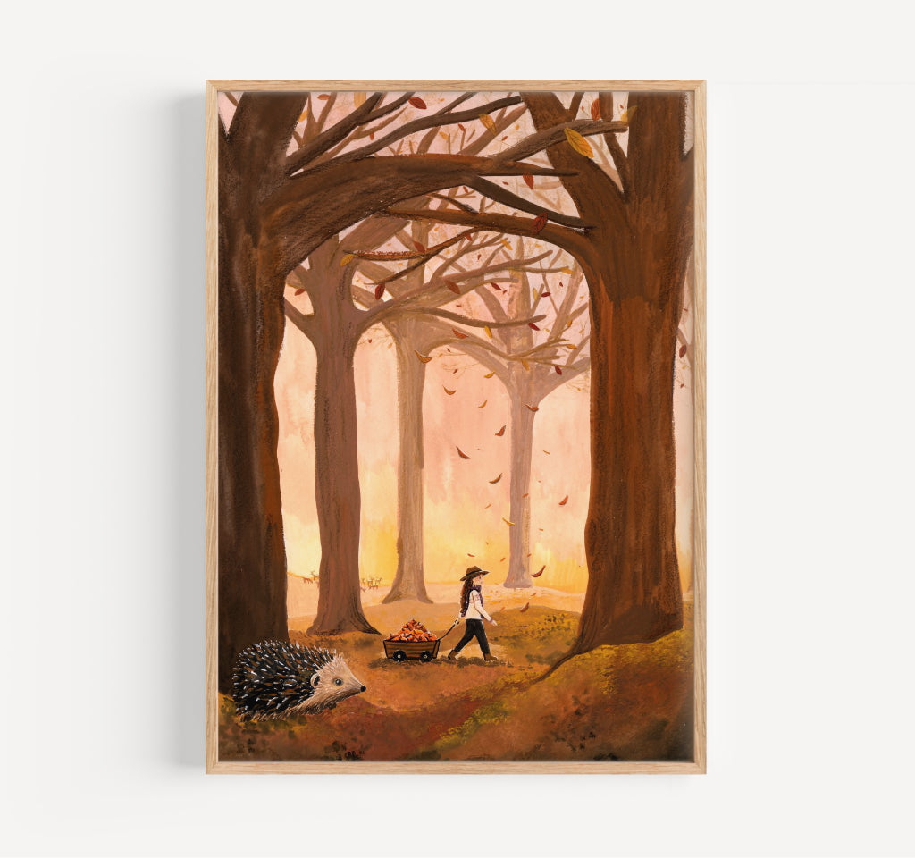 Autumn time - giclée print