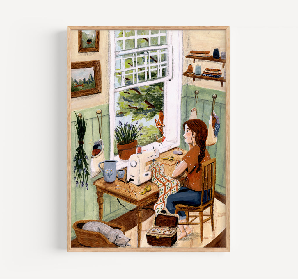 The open window - giclée print
