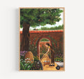 Castle garden - giclée print