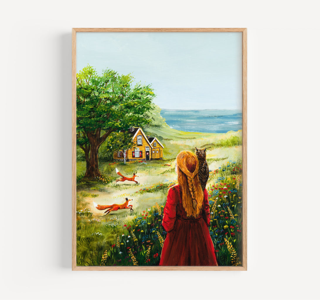 The island - giclée print