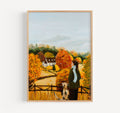The view - giclée print