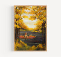 The lake - giclée print