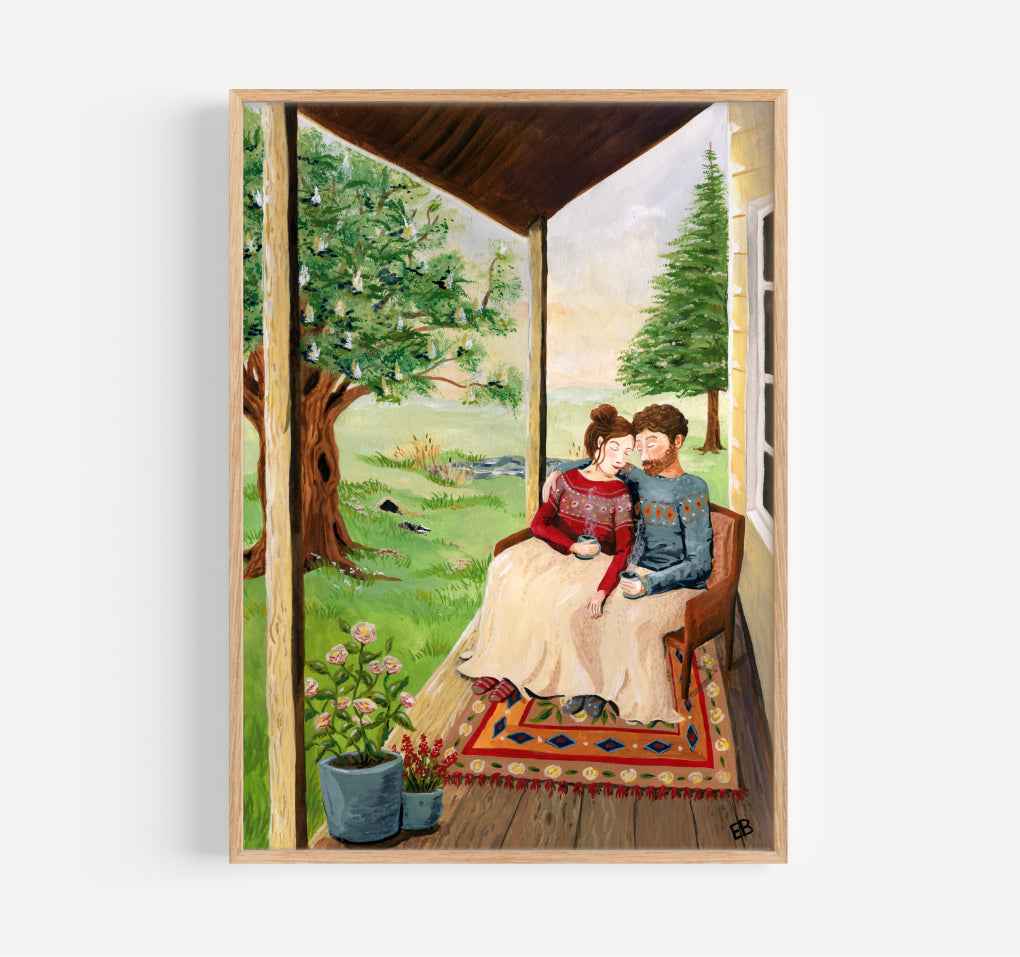 Early morning - giclée print