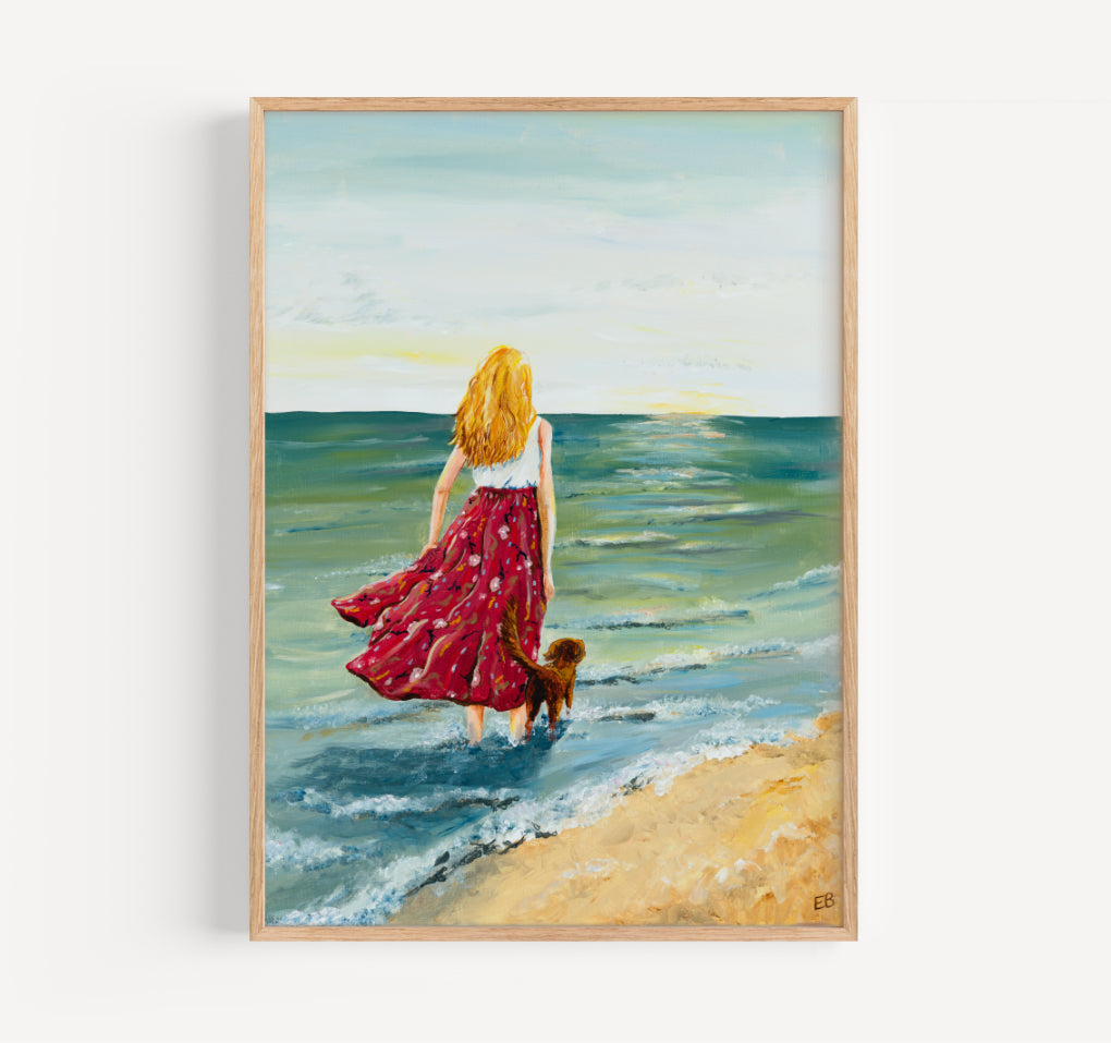 Seaside air - giclée print