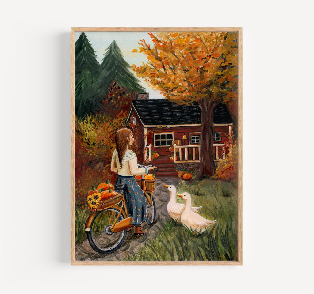 Coming home - giclée print