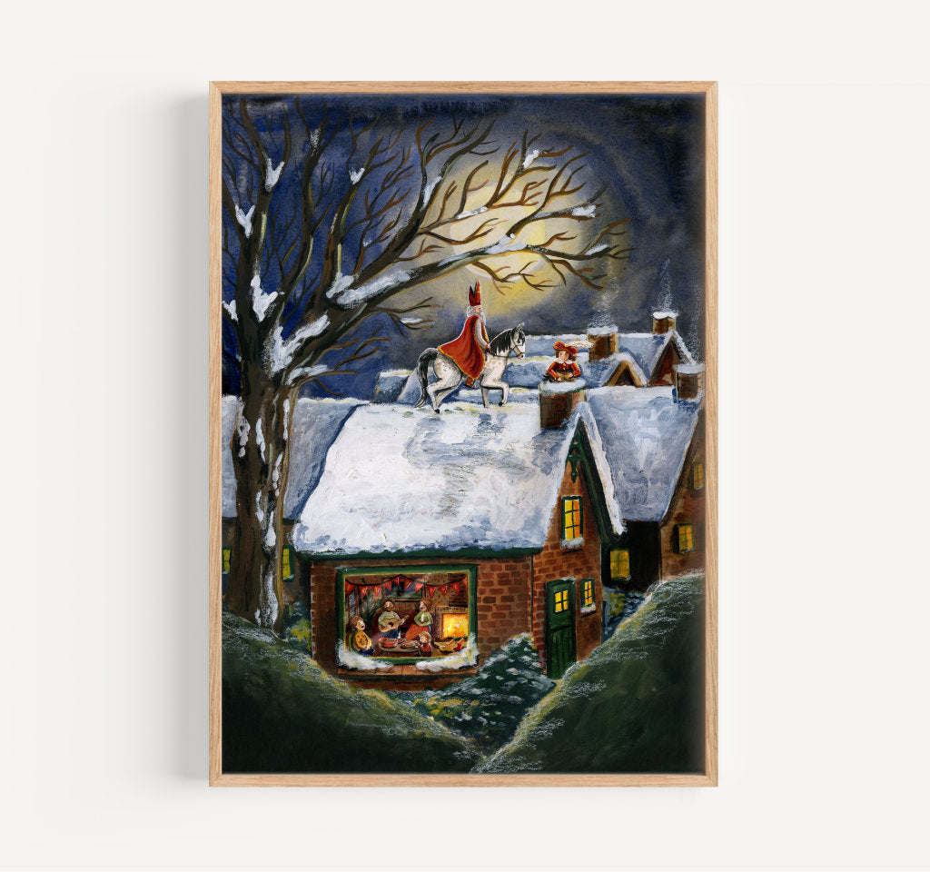 The moon - giclée print